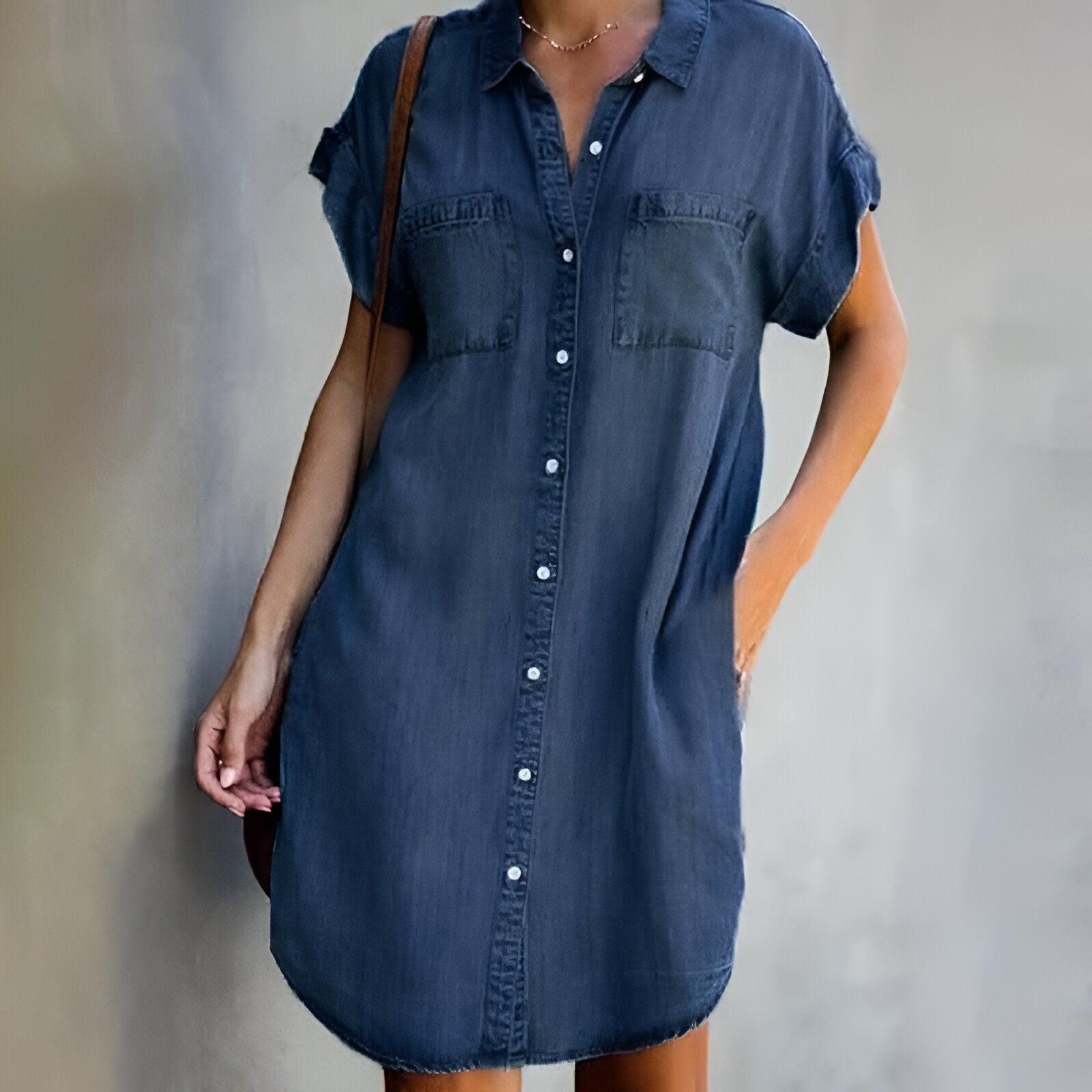 Valmora™ - Casual Denim Dress