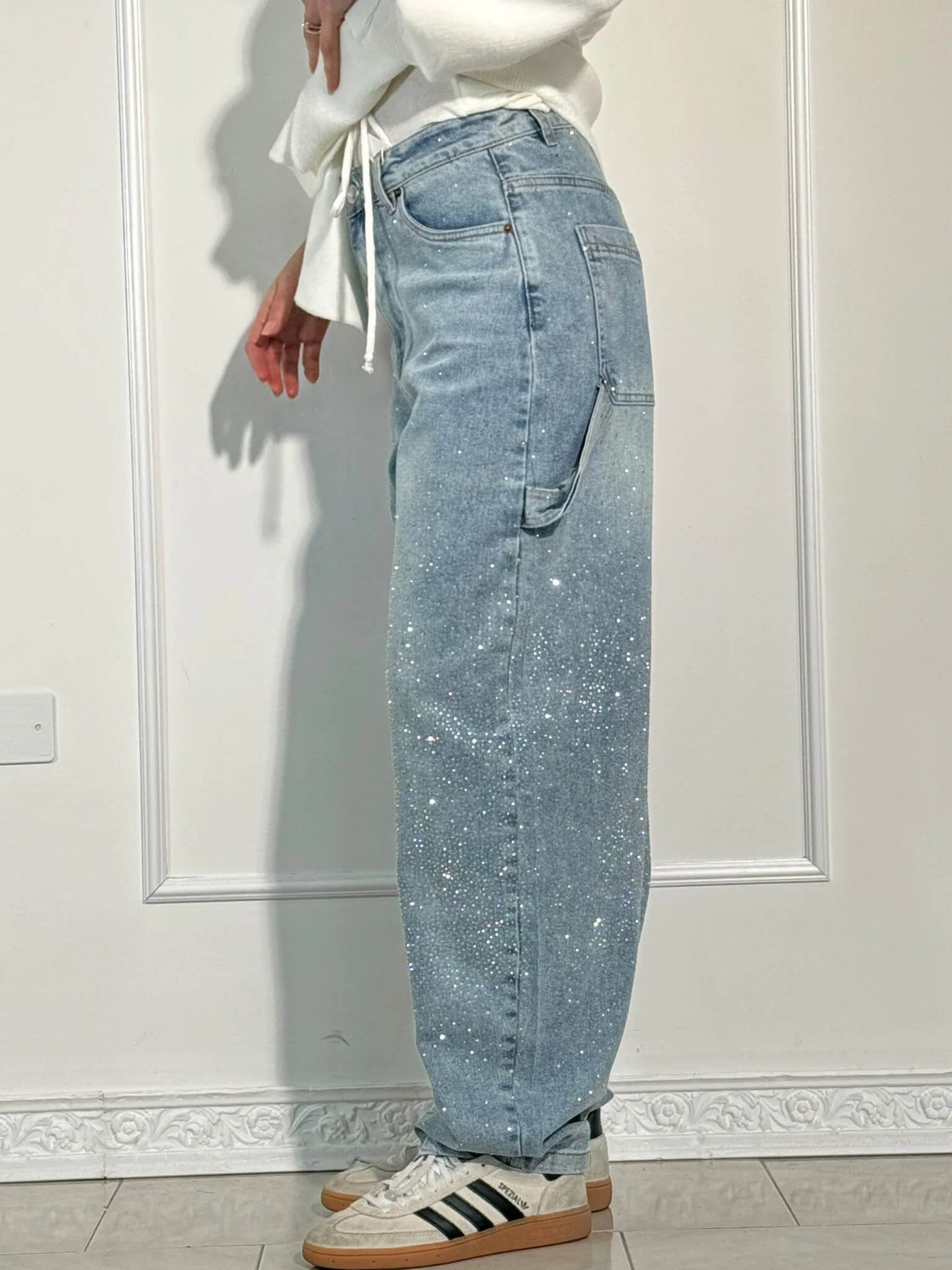 Jolene™ – High-Waisted Pants with Wide Legs