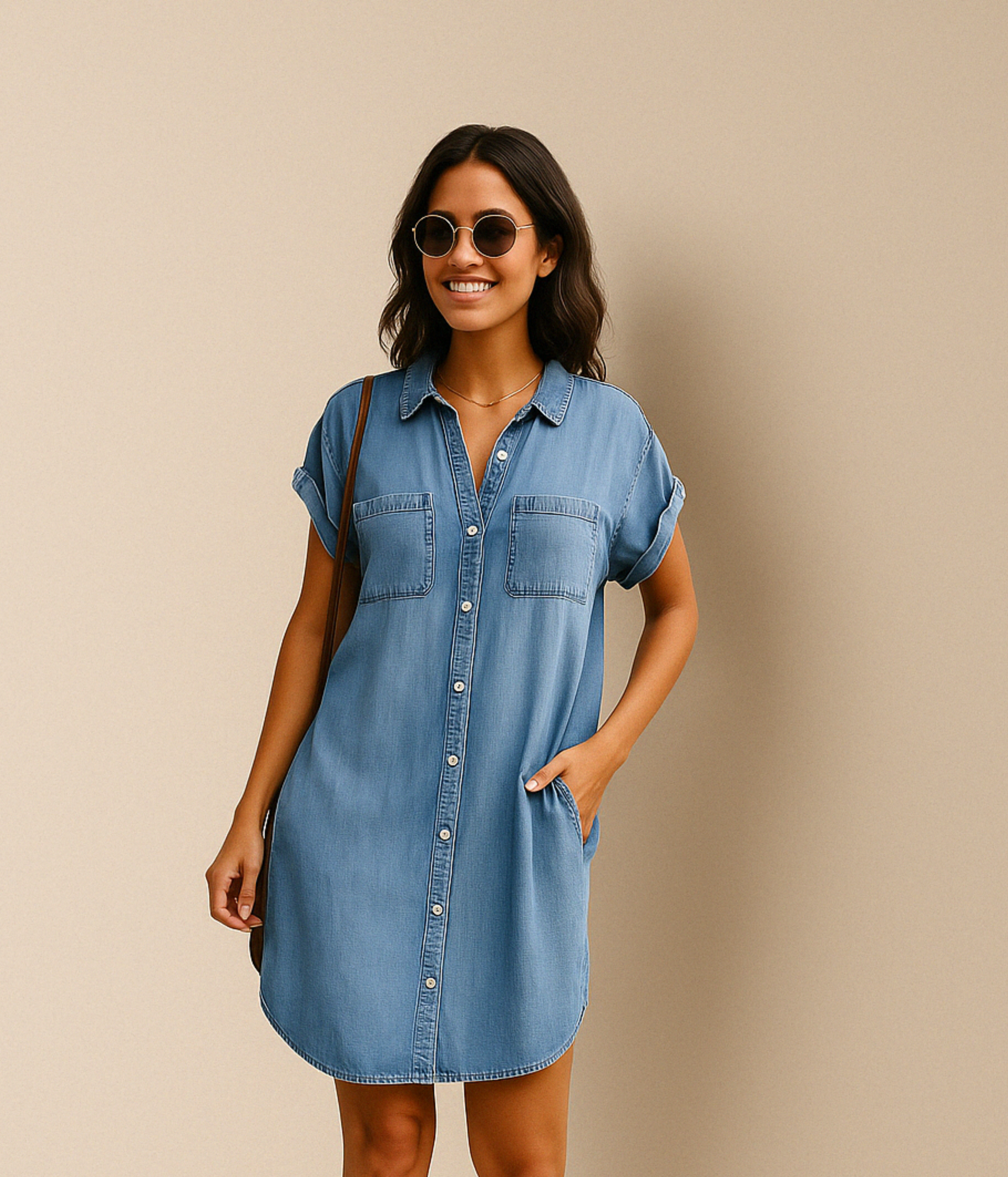 Valmora™ - Casual Denim Dress