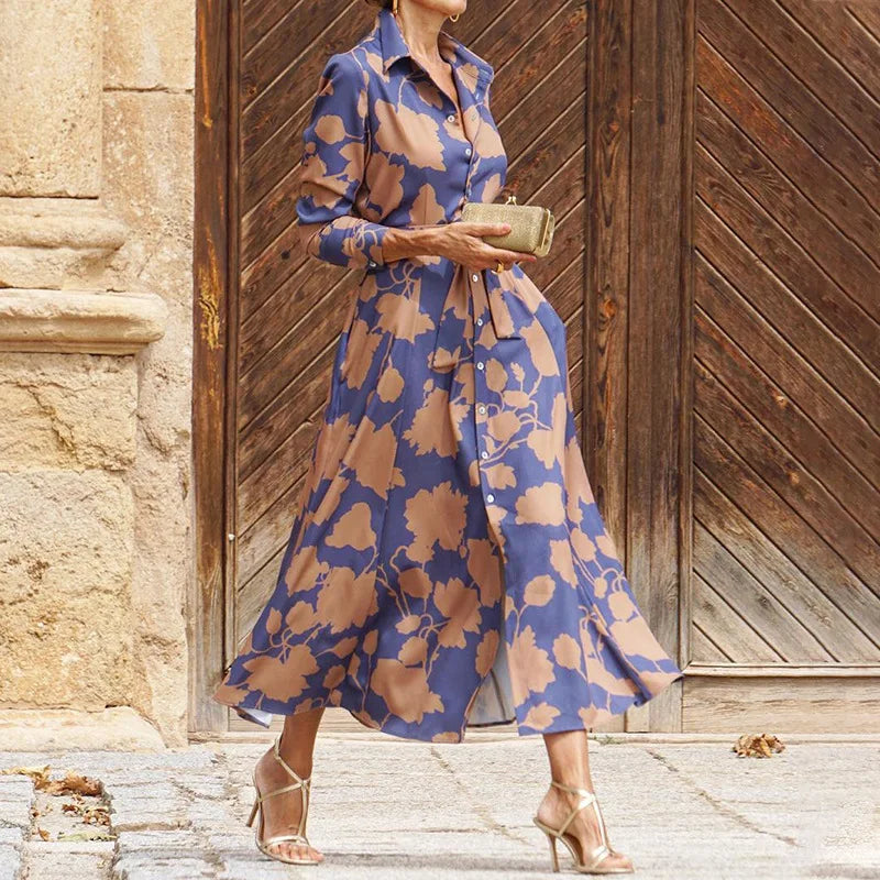 Valmora™ | Classic Shirt Dress